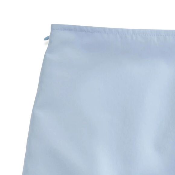 🆕Split Hem Baby Blue Side Zipper Mini Skirt - Picture 5 of 7